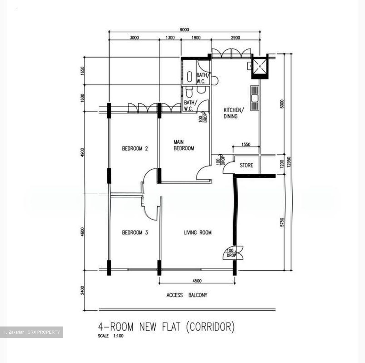 Blk 707 Clementi West Street 2 (Clementi), HDB 4 Rooms #517505651